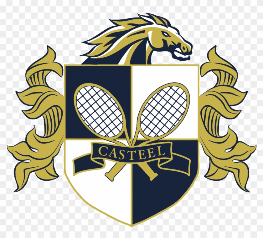 Boys Varsity Tennis - Emblem Clipart
