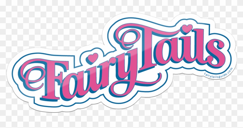 Fairy Tails Fridge Magnet Logo - Graphic Design Clipart #4531246