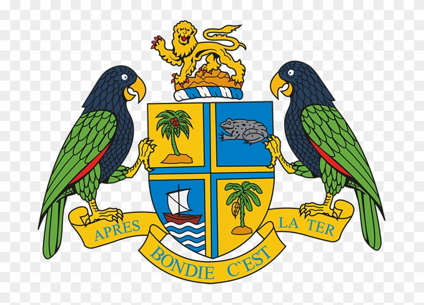 Dominica Flag Coat Of Arms Of Dominica - Coat Of Arms Of Dominica Clipart #4531378