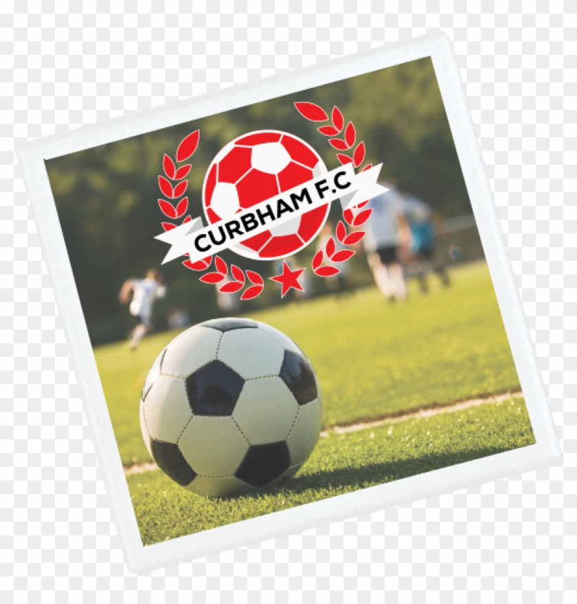 Recycled Fridge Magnet - Dribble A Soccer Ball Clipart
