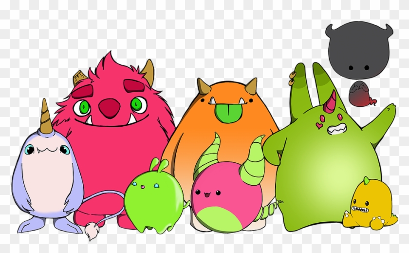 Lil' Monster Homies Copy Clipart #4531492