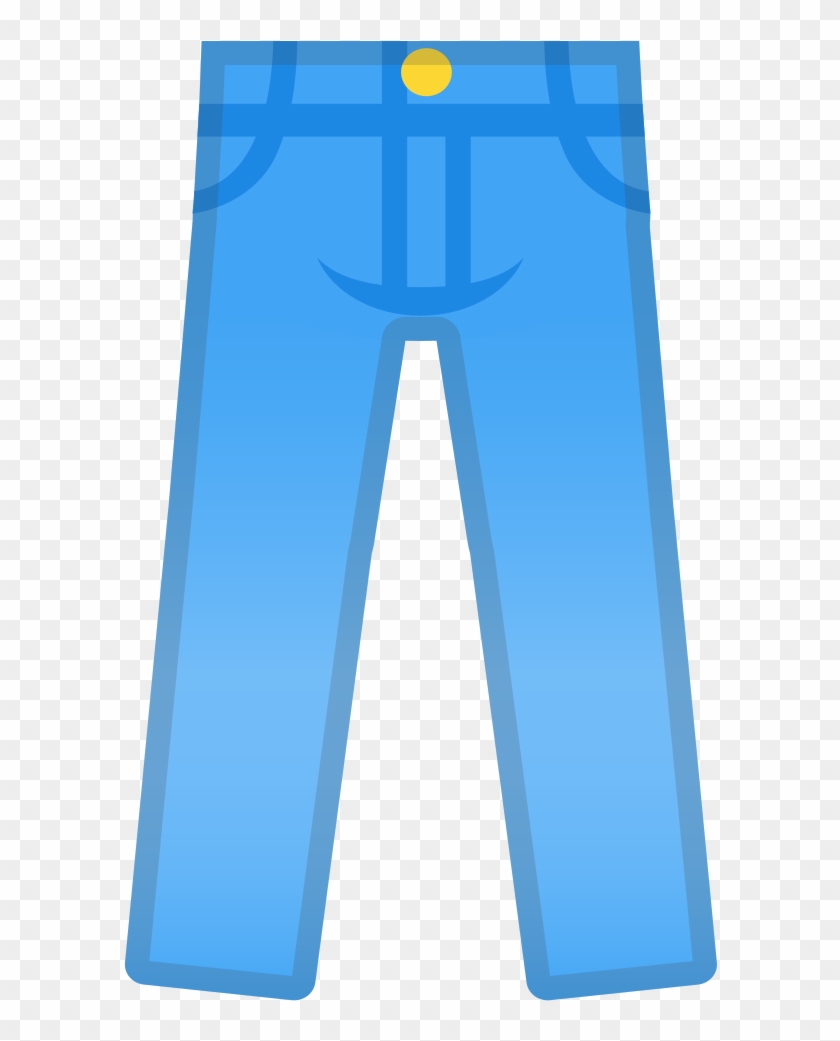 Jeans Icon - Clothesu Emoji Png Clipart