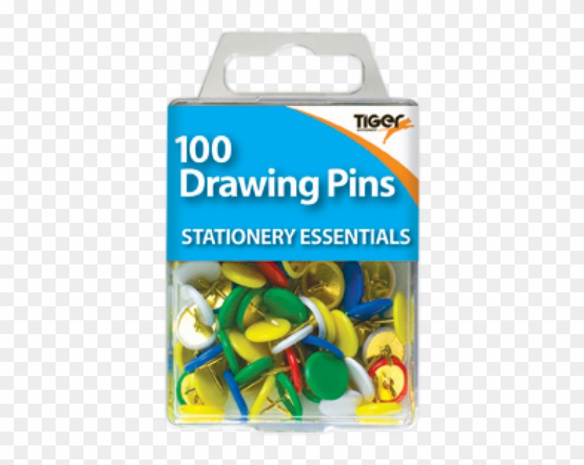 Pins Drawing Plastic - 100 Paper Clips - Png Download