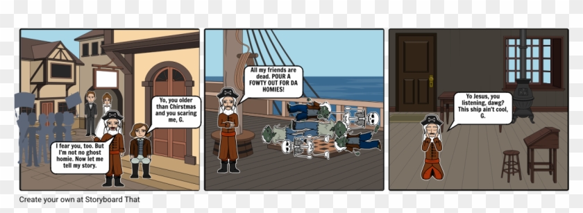 The Rime Of The Ancient Mariner Part - Cartoon Of Colonial America Clipart