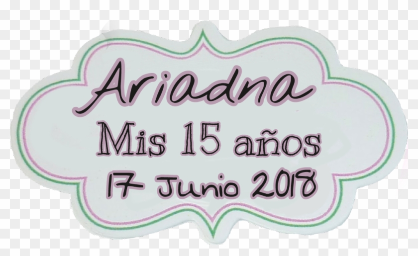 Tarjeta Sticker - Calligraphy Clipart #4532086