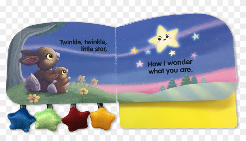 Jiggle & Discover Twinkle, Twinkle, Little Star Board - Cartoon Clipart #4532267