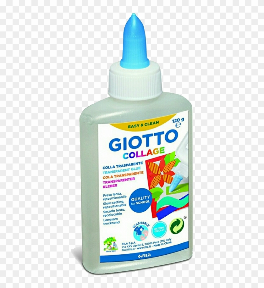 #slime #glue #bottle #gluebottle #giotto #clearslime - Giotto Transparent Glue Clipart #4532989