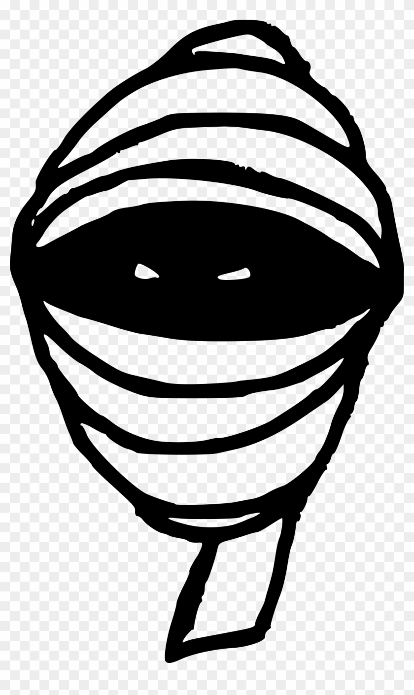 Gambar Ninja Hitam Putih Clipart