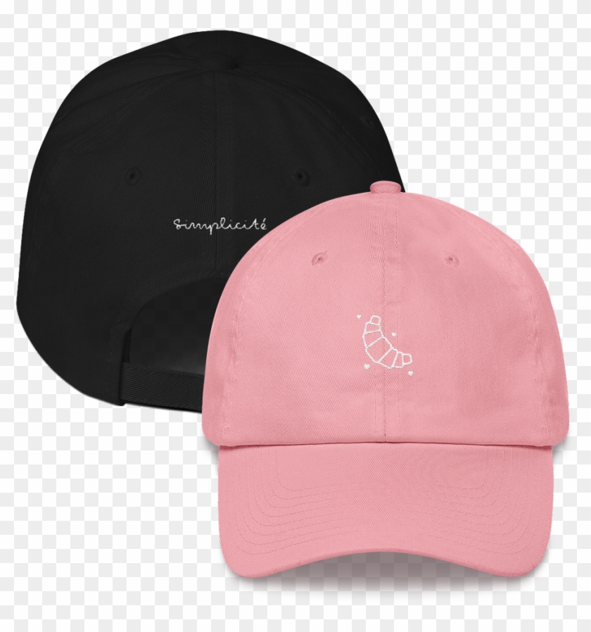 Croissant Embroidered Hats Designed By Szani Lee ♡ - Baseball Cap Clipart