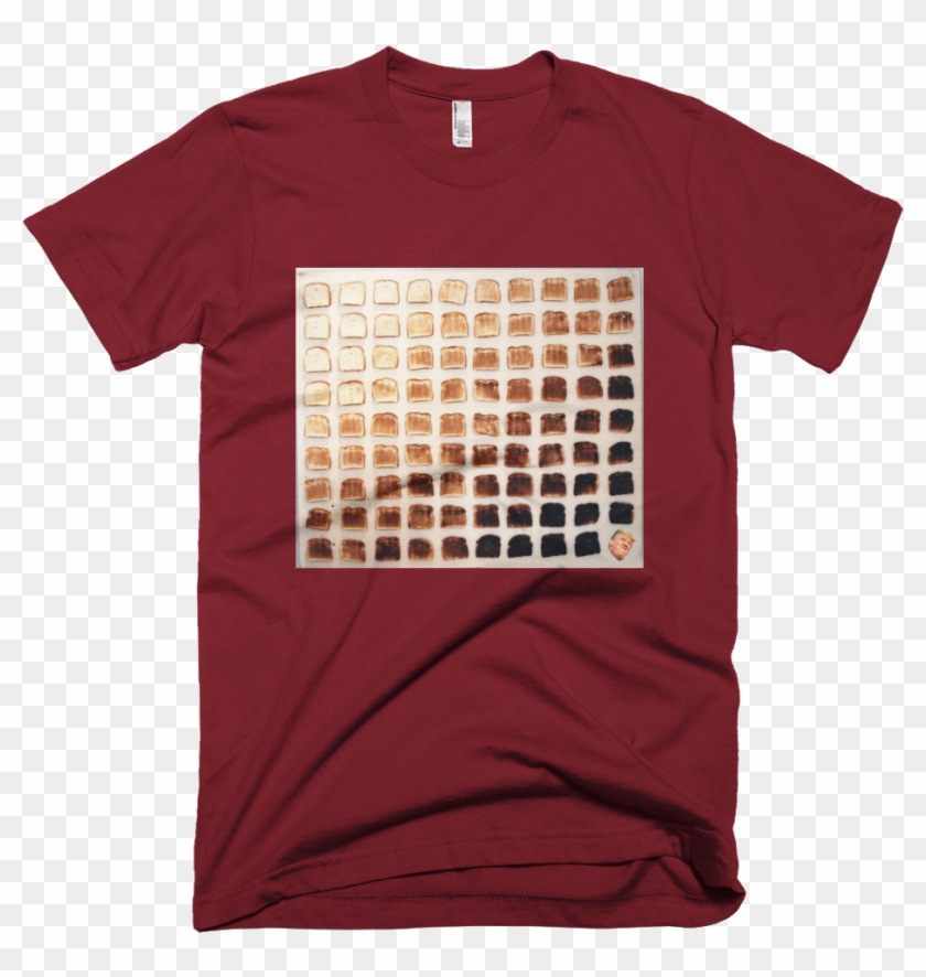 Trump On The Burnt Toast Scale - Toast Bread Scale Clipart