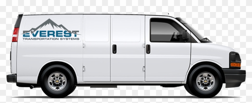 White Chevy Express Van Clipart #4533266