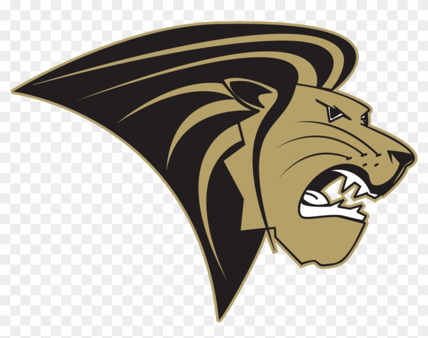 Lion Head Logo - Lindenwood University Lions Logo Clipart #4533300