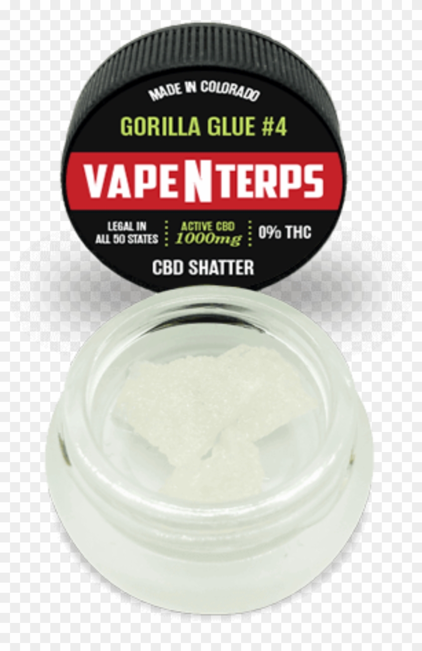 1000mg Original Glue Cbd Shatter By Vapenterps - Eye Shadow Clipart #4533419