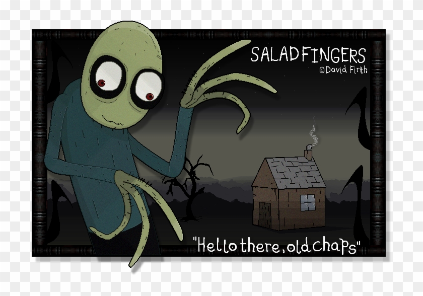 Inquirer Of Rusty Spoons - Salad Fingers Art Clipart #4534094