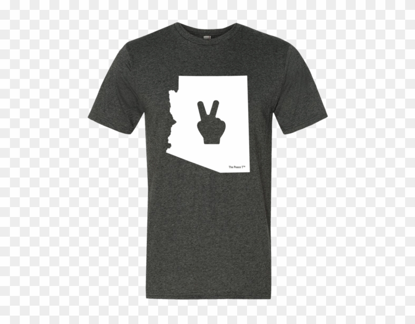 Arizona Peace Sign T - Active Shirt Clipart #4534427