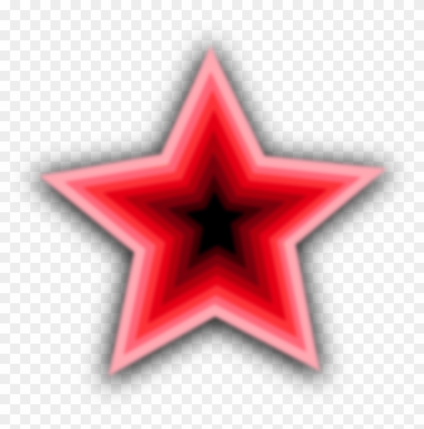 Stars Red Drop Shadow Effects Png Image - Png Red Stars Clipart No Background Transparent Png