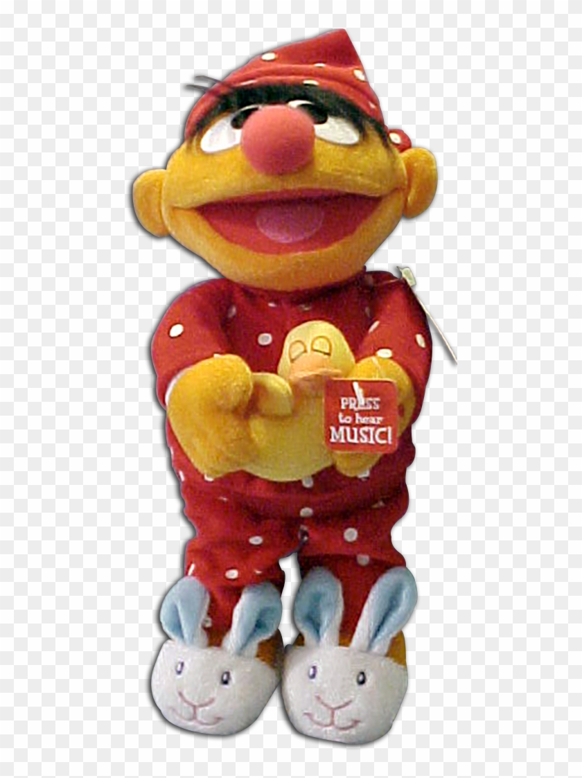 Gund Sesame Street Musical Bedtime Ernie With Bunnie - Sesame Street Bedtime Toy Clipart #4534866