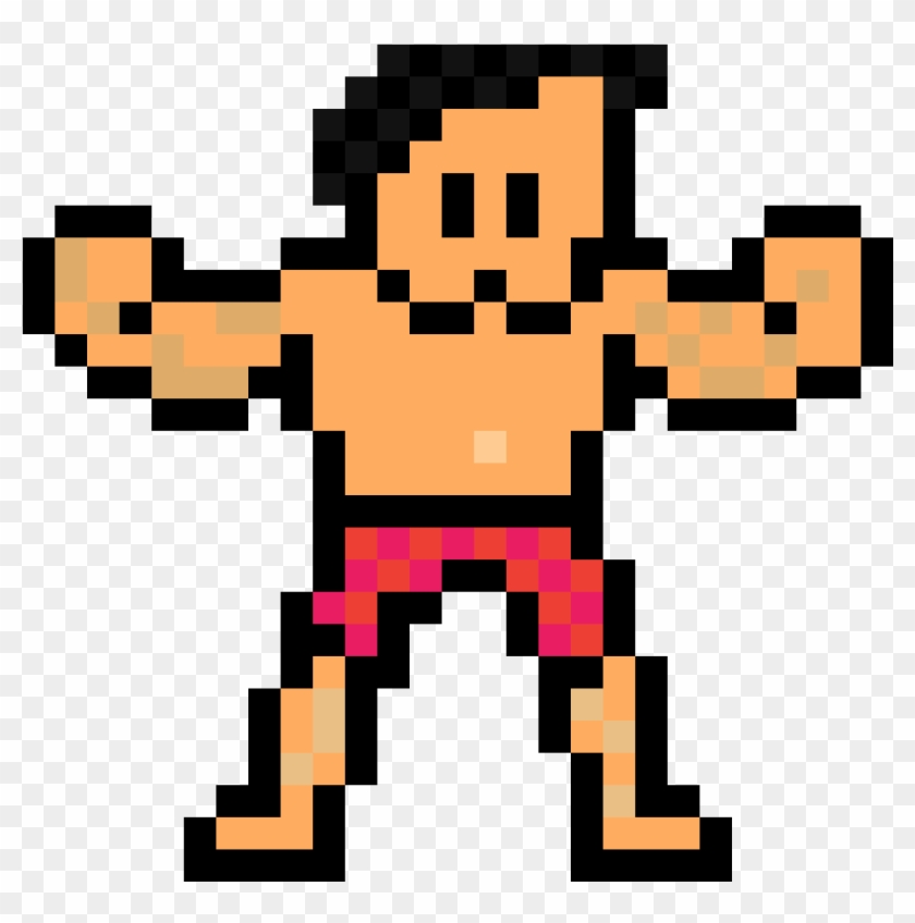 Buff Man - Smoke Man Megaman Clipart #4534876