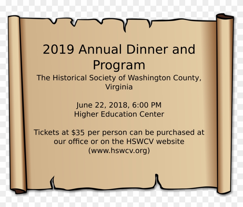 2019 Annual Dinner - Borders Clip Art - Png Download