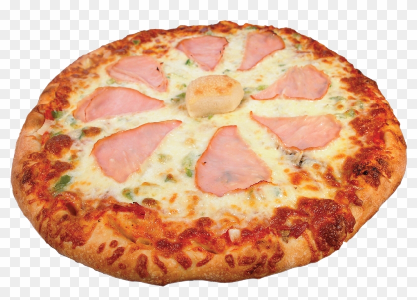 Bella Pizza - Ham - Pepperoni Clipart #4535961