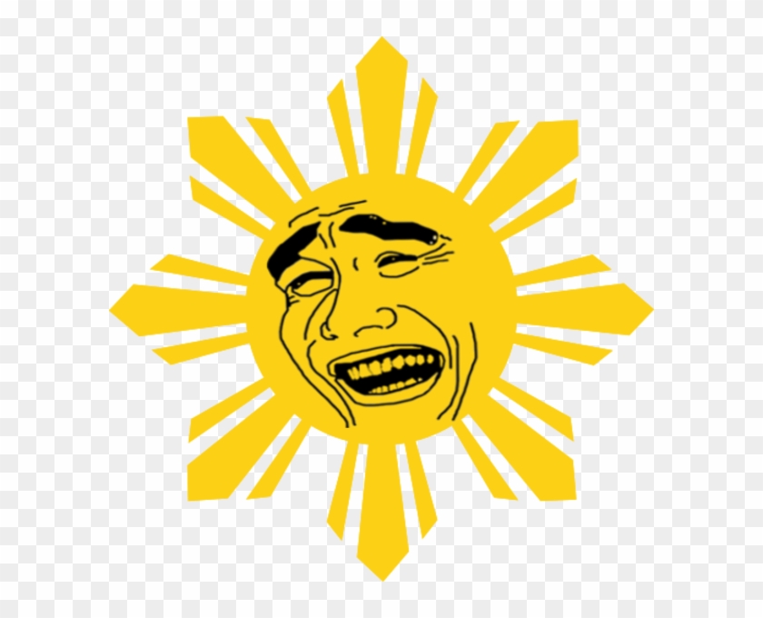 Yao Ming Face / Bitch Please - Vector Philippine Sun Png Clipart #4536291