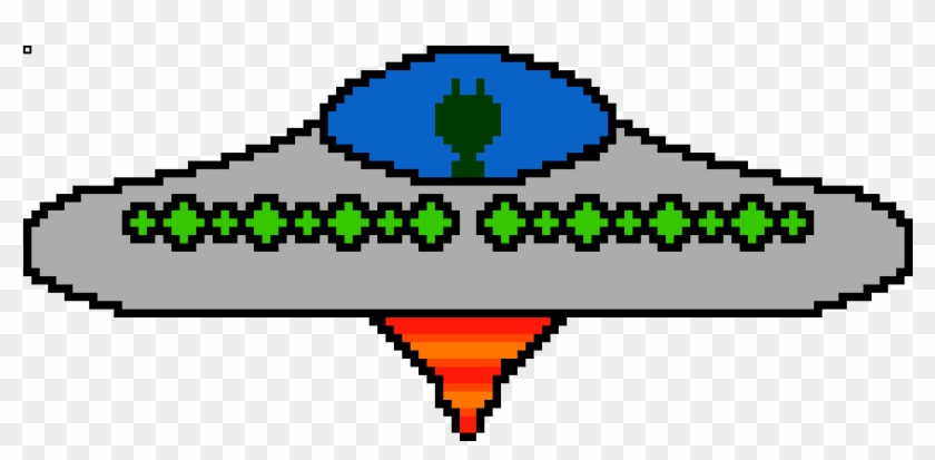 Pixel Ufo Png , Png Download - Graphic Design Clipart