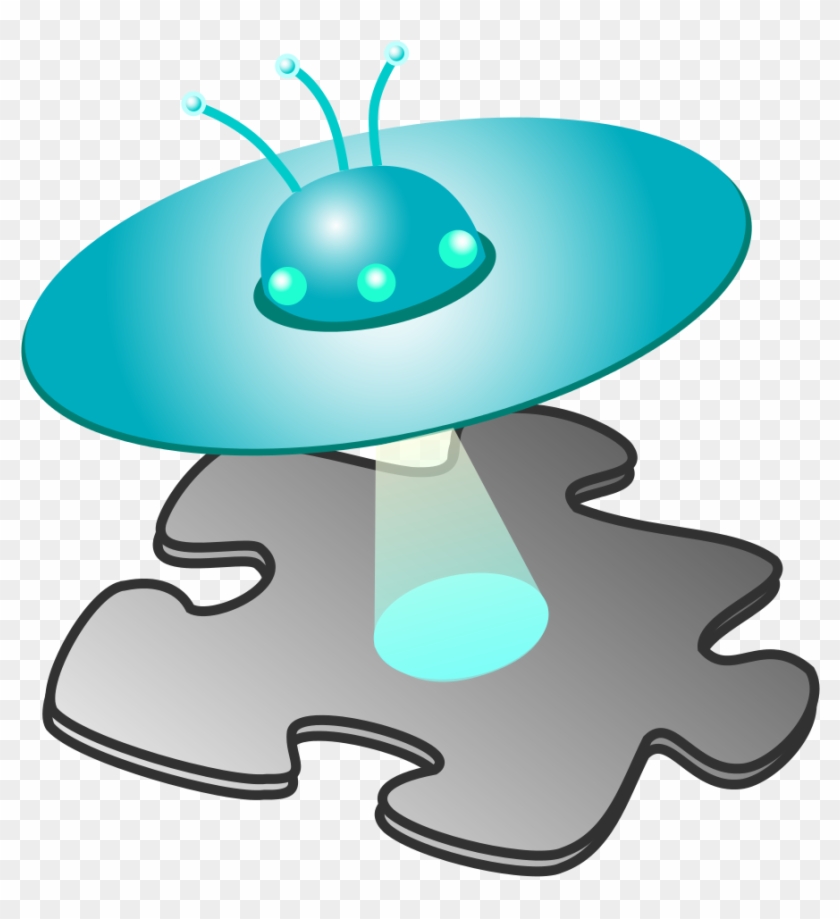 File - Ufo Template - Svg Clipart #4536458