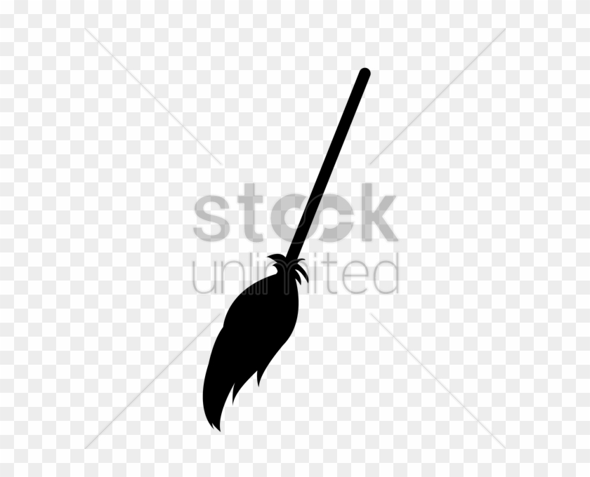 Broom Vector Harry Potter - Witch Broom Vector Clipart