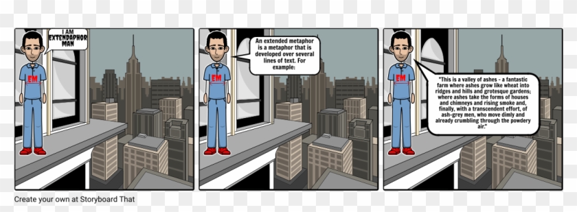 Superhero - Storyboard For A Joke Clipart