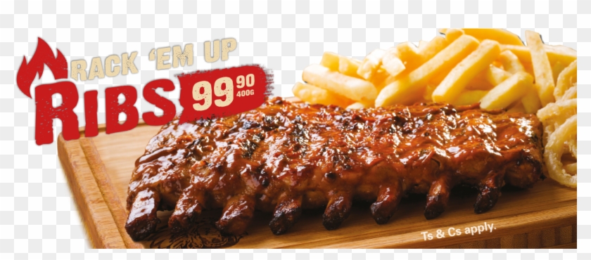 Rackemupribs - Churrasco Food Clipart #4537808