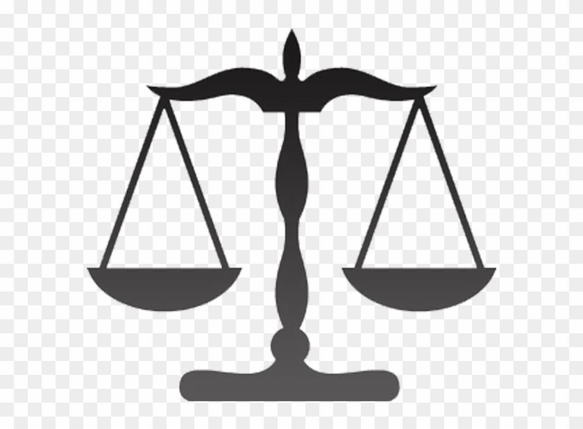 Lawyer Vector Law Scale - Scales Of Justice Clip Art - Png Download #4537888