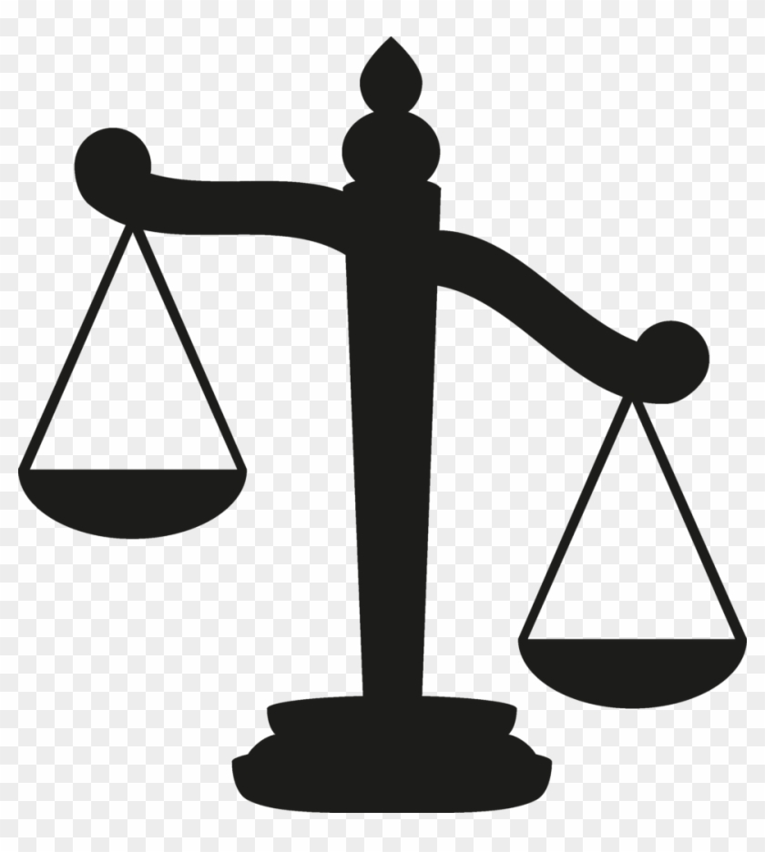 Scales Of Justice - Balance Of Justice Clipart #4538080