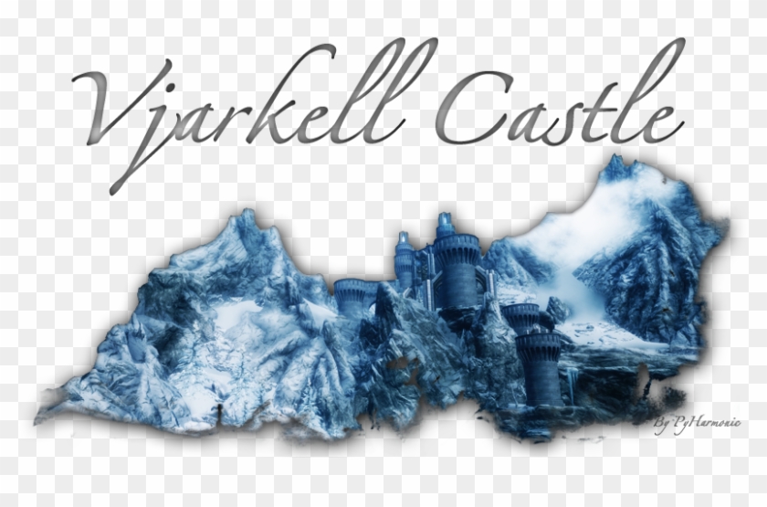 Enter Vjarkell Castle Due To An Unfortunate Series - Skyrim Ice Castle Mod Clipart #4538348