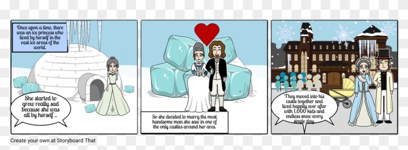 The Ice Princess - Cartoon Clipart #4538428