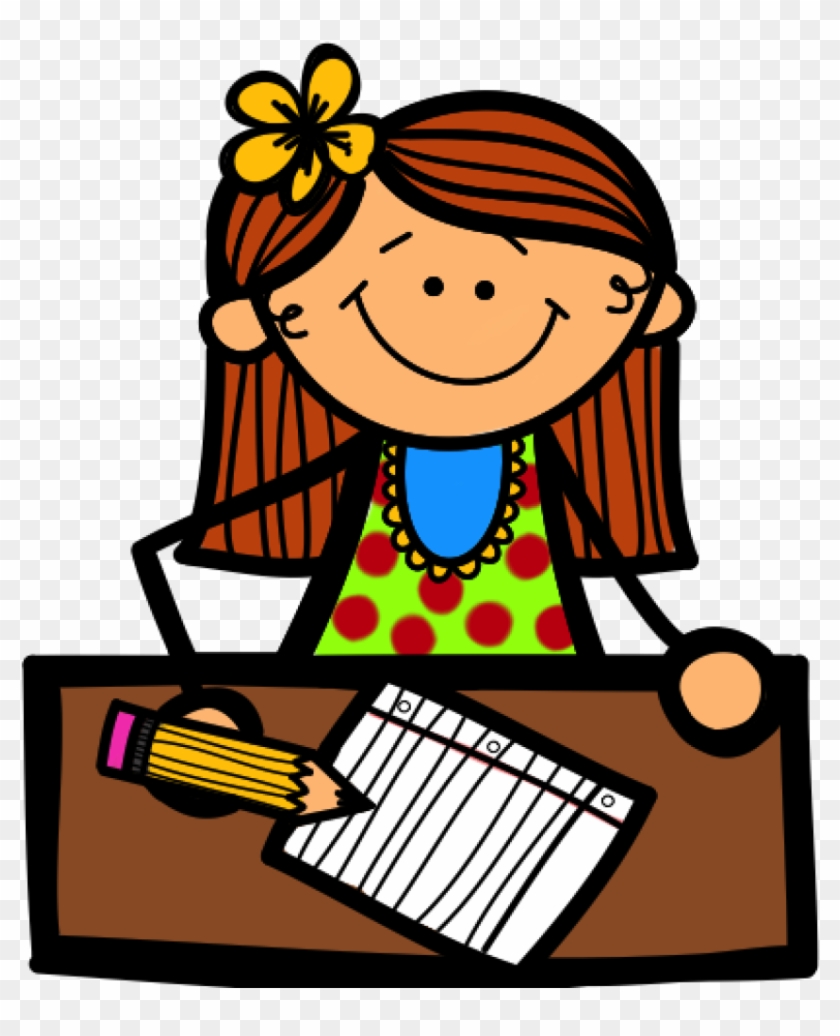 Write Clipart 19 Write Clipart Huge Freebie Download - Girl Writing Clipart - Png Download