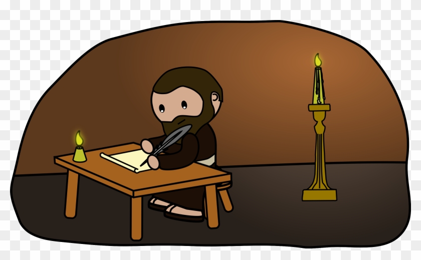 This Free Icons Png Design Of Man Writing - Man Writing Clipart Transparent Png #4539428