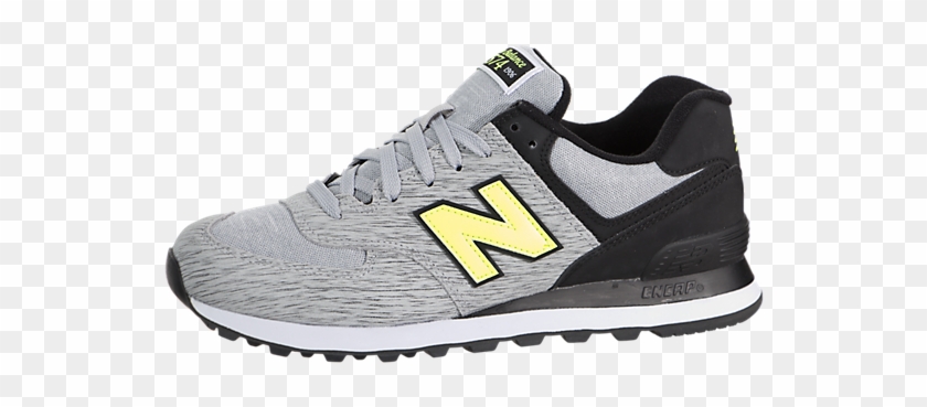 Many Happy Returns New Balance Women 574 Trainers Light - New Balance 574 Sneakers Grey Black Yellow Clipart
