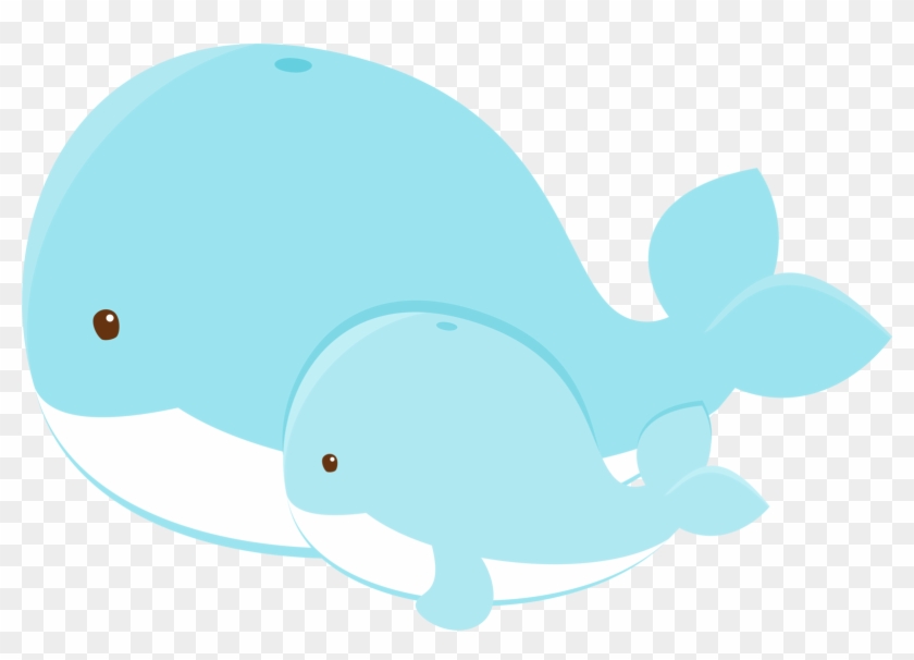 Baby Whale, Havaianas, Clip Art, Baby Shower, Stuffed - Png Download #4540215