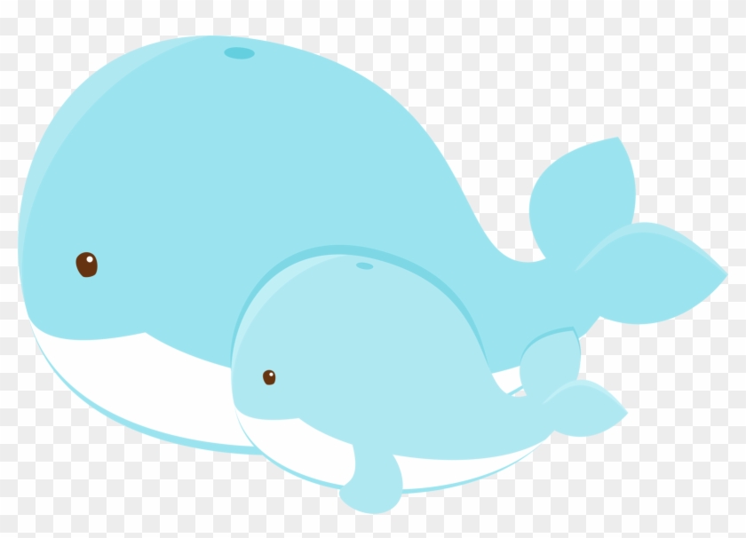 Baby Whale, Havaianas, Clip Art, Baby Shower, Stuffed - Png Download