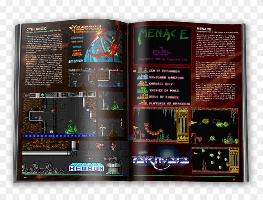 The Magazine Covers Some Of The Best Atari St Games - Graphic Design Clipart