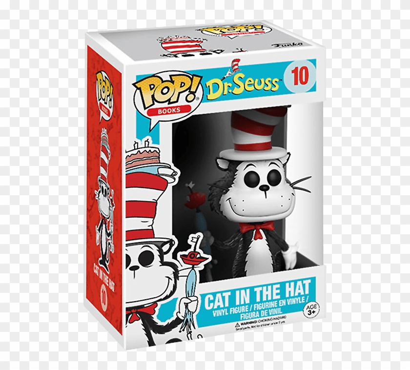 Funko Pop Books Dr Seuss Cat In The Hat Umbrella Cake - Box Lunch Cat In The Hat Funko Clipart