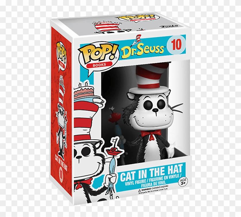 Funko Pop Books Dr Seuss Cat In The Hat Umbrella Cake - Box Lunch Cat In The Hat Funko Clipart #4541298