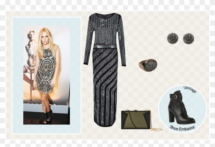 New Years Eve Outfit - Fashion Model Clipart #4541455
