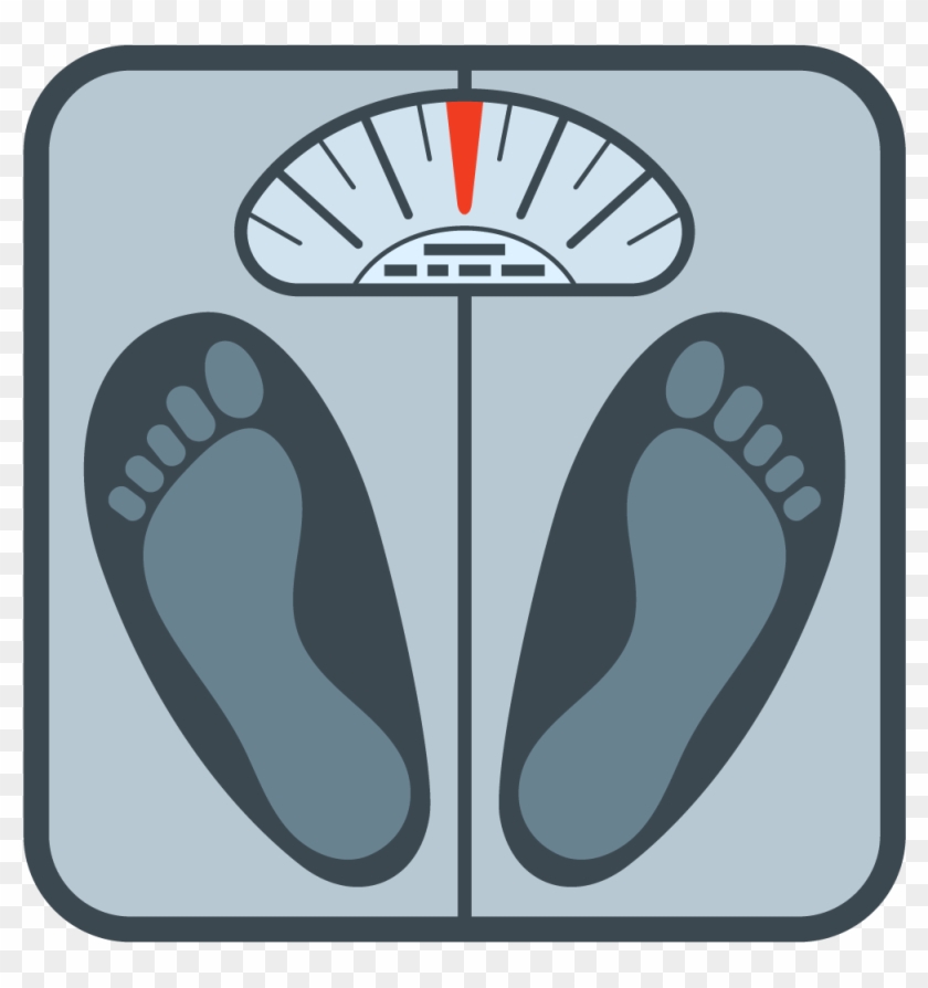 How Much Should I Weigh - Weight Scale Clip Art - Png Download