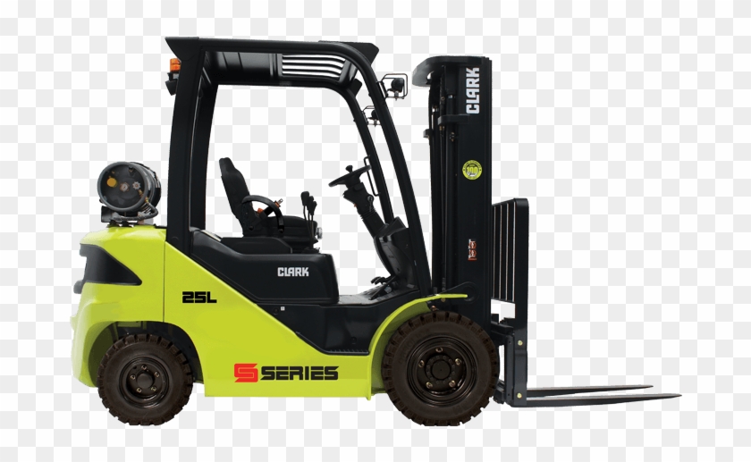 Forklift Clipart Top View - Clark S Series - Png Download