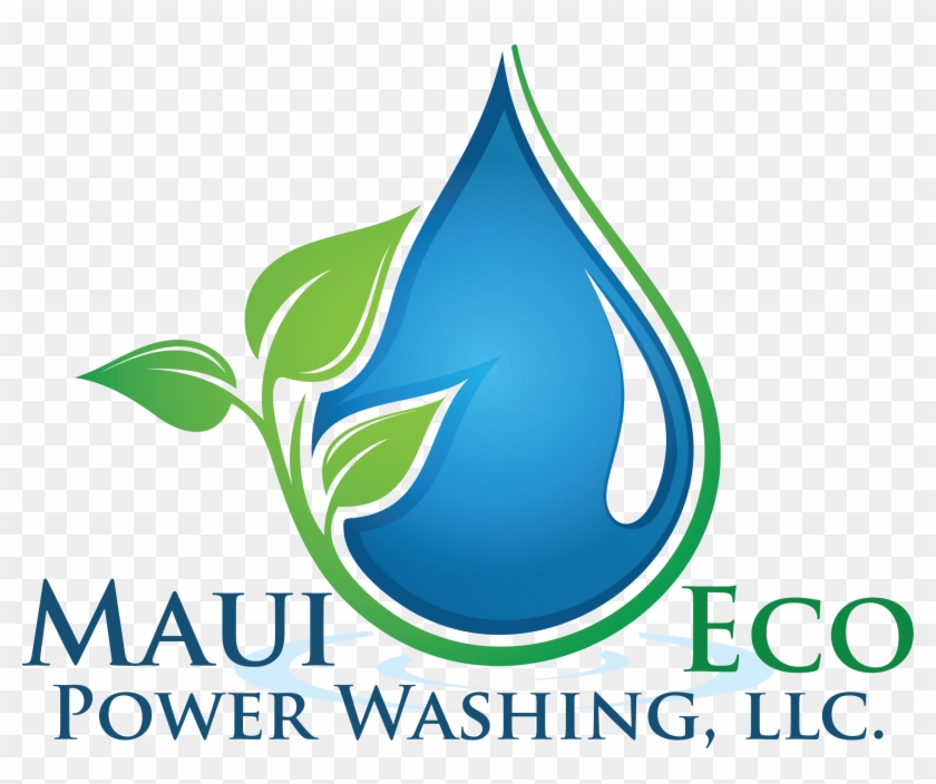 Power Washing Eco Friendly Pressure Washing Maui, Hawaii - Graphic Design Clipart