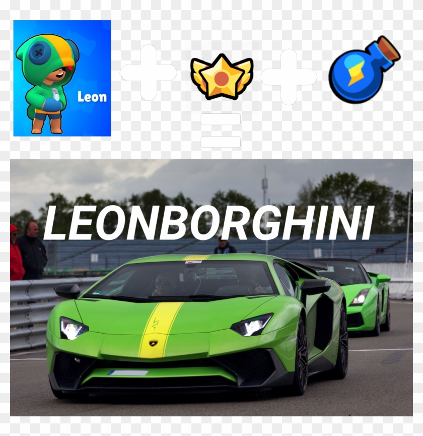 Brawlstars - Lamborghini Aventador Clipart