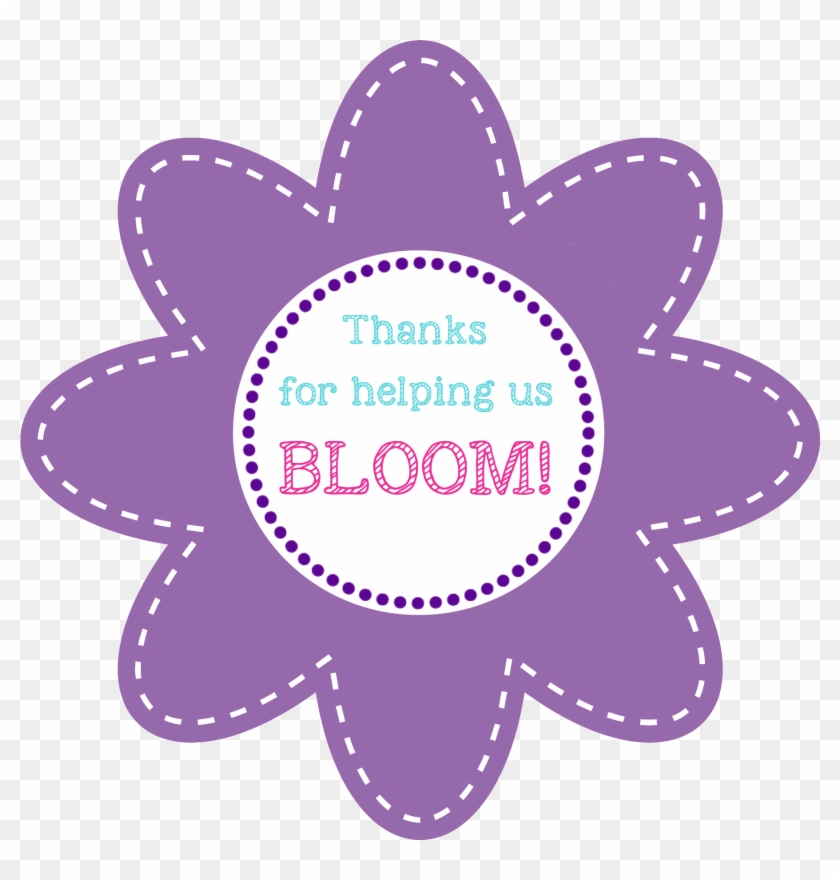 Free Printable Gift Tags Teacher Appreciation Day 207974 - Thank You For Helping Me Bloom Printable Free Clipart #4541828