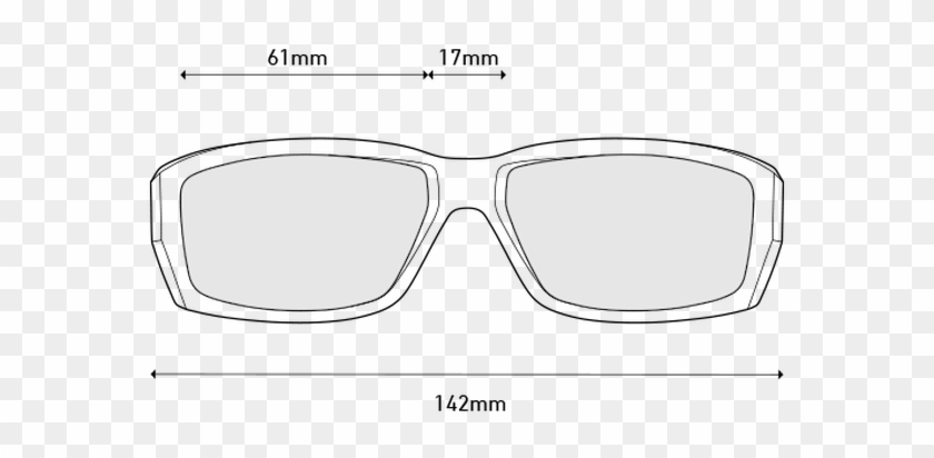 Dirty Mo Sunglasses Spy Optic - Line Art Clipart