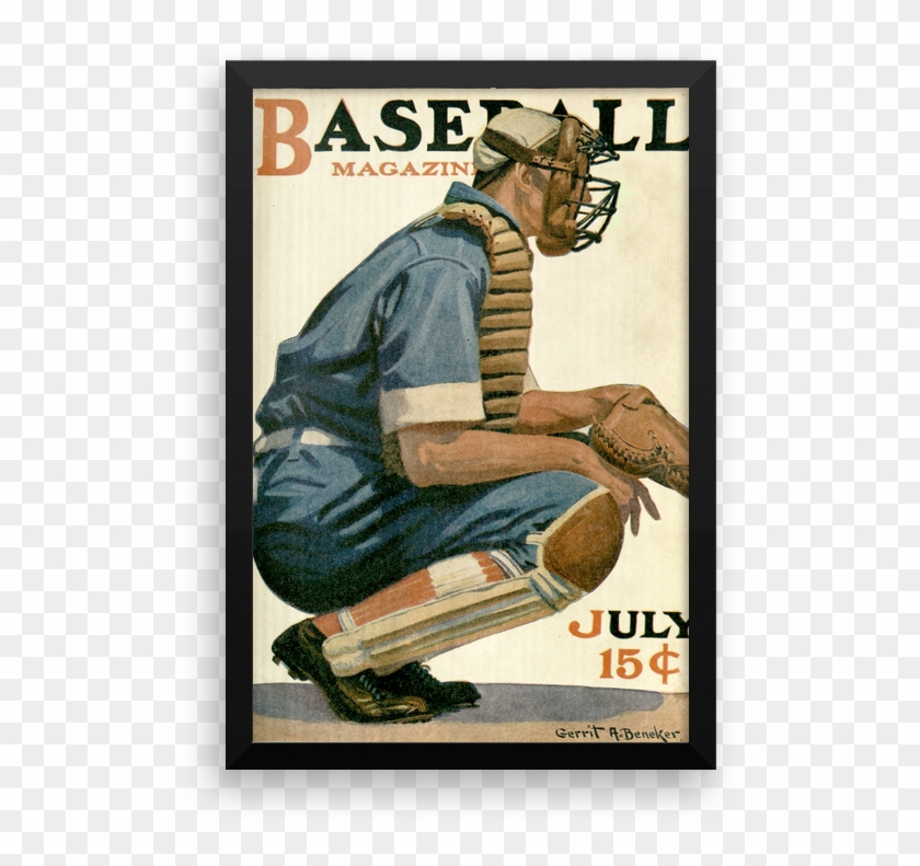 Baseball Mag April - Poster Clipart